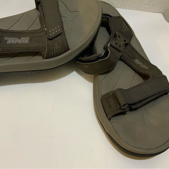 Teva 1006912 Holliway Black Strap Sports Sandals Men Size 11 main image 9